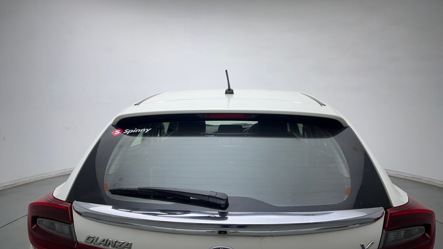 Used 2022 Toyota Glanza V AMT Petrol Automatic exterior BACK WINDSHIELD VIEW