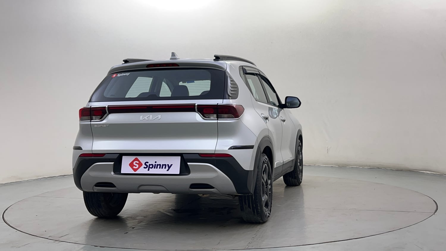 Used 2022 Kia Sonet HTK Plus 1.2 Petrol Manual exterior RIGHT REAR CORNER VIEW