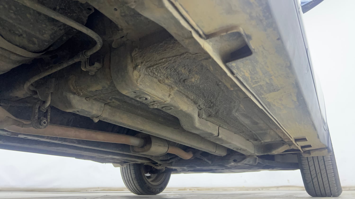 Used 2017 Hyundai Creta 1.6 SX Plus AT Petrol Petrol Automatic extra REAR RIGHT UNDERBODY VIEW