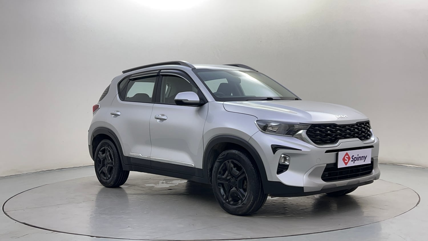 Used 2022 Kia Sonet HTK Plus 1.2 Petrol Manual exterior RIGHT FRONT CORNER VIEW