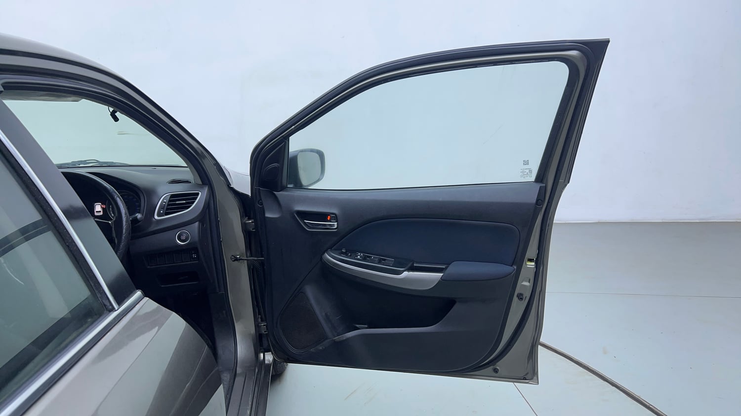 Used 2021 Maruti Suzuki Baleno Zeta Petrol Manual interior RIGHT FRONT DOOR OPEN VIEW