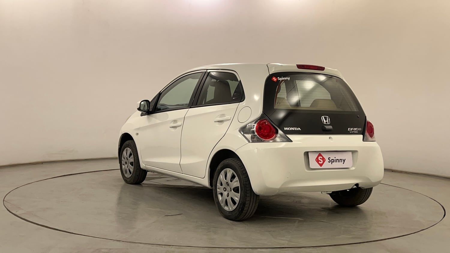 Used 2013 Honda Brio S MT Petrol Manual exterior LEFT REAR CORNER VIEW
