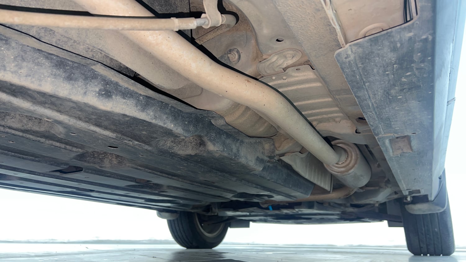Used 2024 Honda Elevate ZX CVT Petrol Automatic extra REAR RIGHT UNDERBODY VIEW