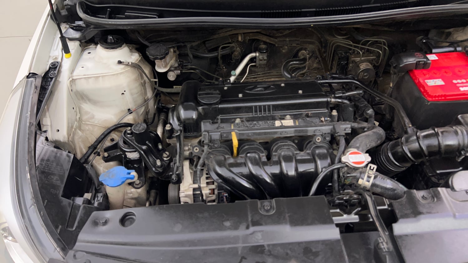 Used 2016 Hyundai Verna 1.6 VTVT SX Petrol Manual engine ENGINE RIGHT SIDE VIEW