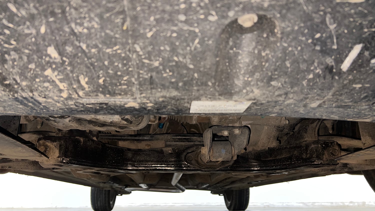 Used 2014 Hyundai Elite i20 Asta 1.2 Petrol Manual extra FRONT LEFT UNDERBODY VIEW
