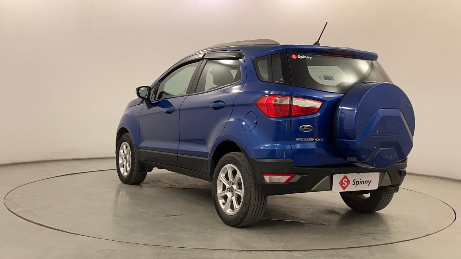 Used 2021 Ford EcoSport Titanium Plus 1.5L Ti-VCT AT Petrol Automatic exterior LEFT REAR CORNER VIEW