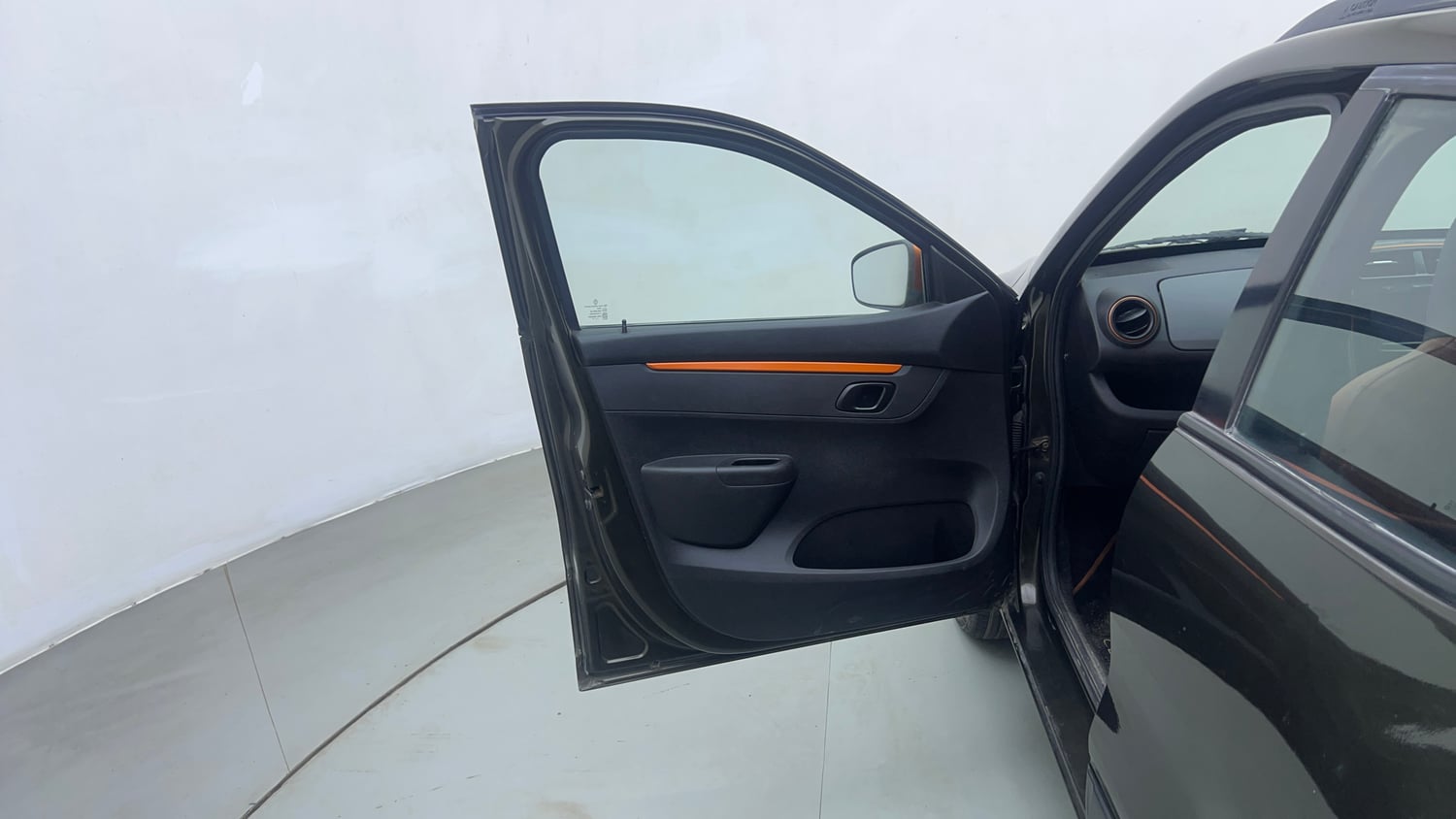 Used 2017 Renault Kwid CLIMBER 1.0 Petrol Manual interior LEFT FRONT DOOR OPEN VIEW