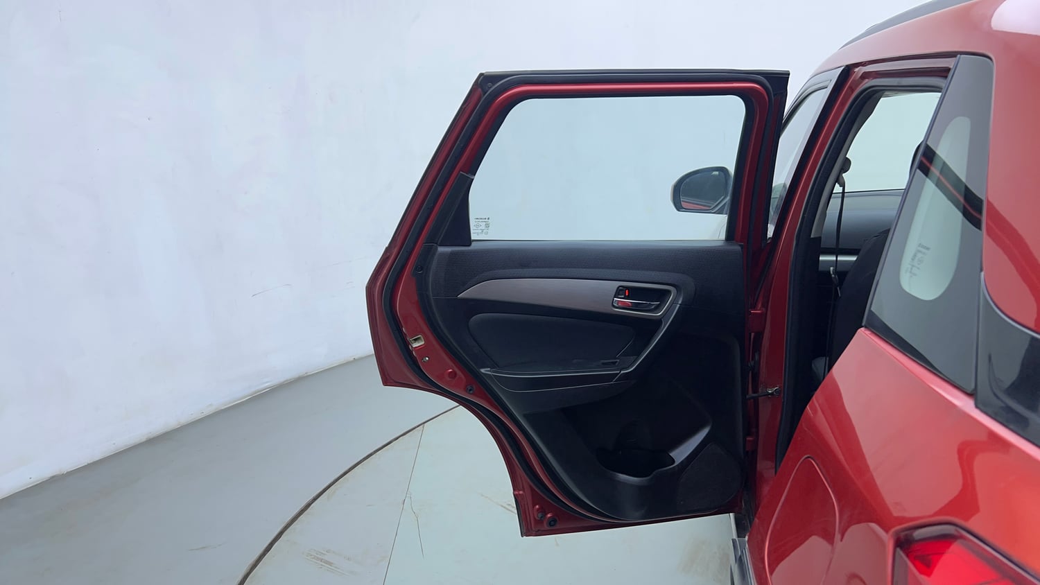 Used 2018 maruti-suzuki Vitara Brezza ZDi AGS Diesel Automatic interior LEFT REAR DOOR OPEN VIEW