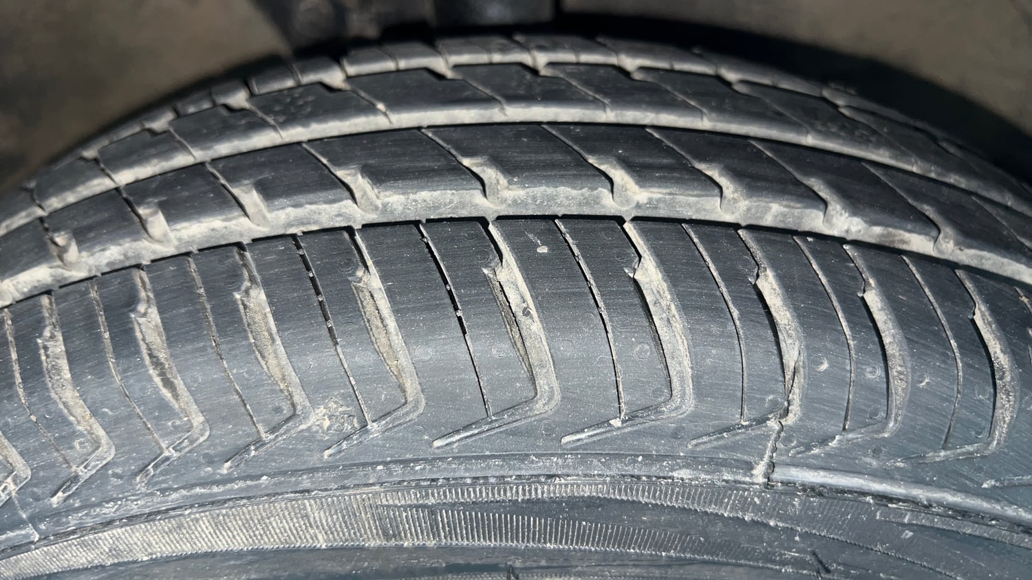 Used 2018 Maruti Suzuki Wagon R LXI CNG Cng Manual tyres RIGHT FRONT TYRE TREAD VIEW