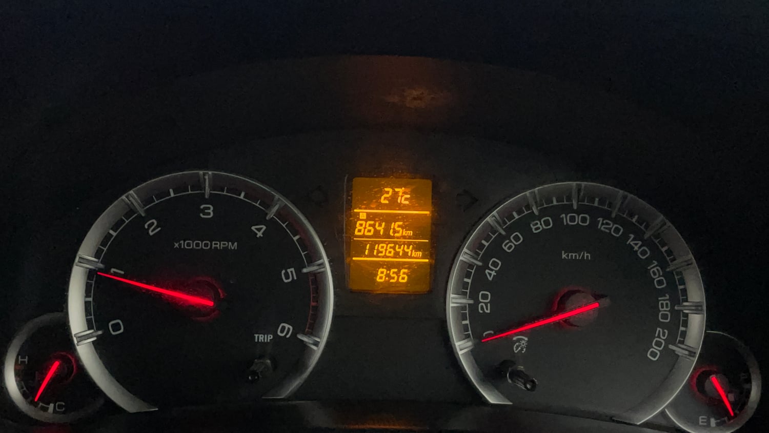 Used 2017 Maruti Suzuki Swift ZDi Diesel Manual interior CLUSTERMETER VIEW