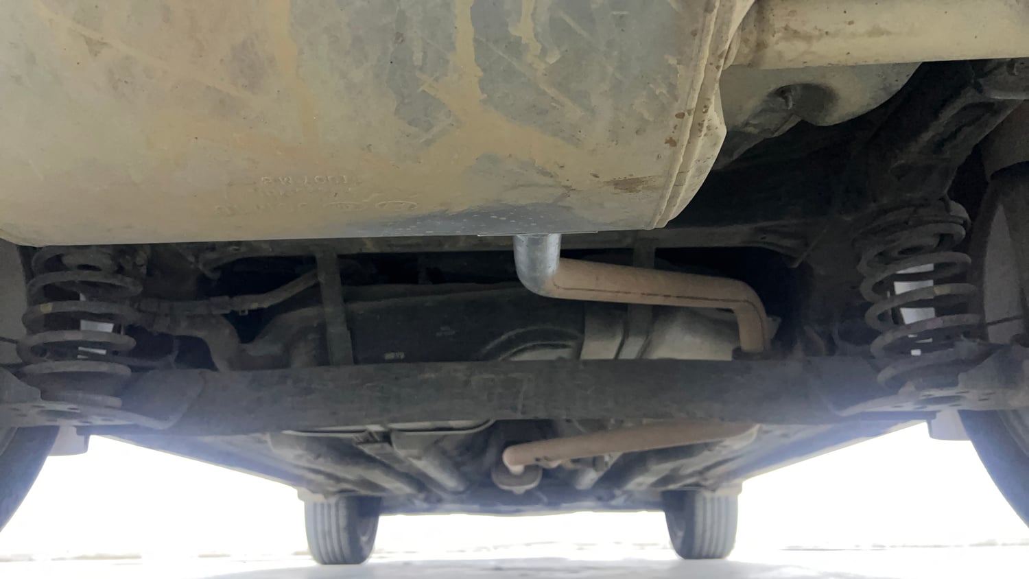 Used 2017 Hyundai Creta 1.6 SX Plus AT Petrol Petrol Automatic extra REAR UNDERBODY VIEW (TAKEN FROM REAR)