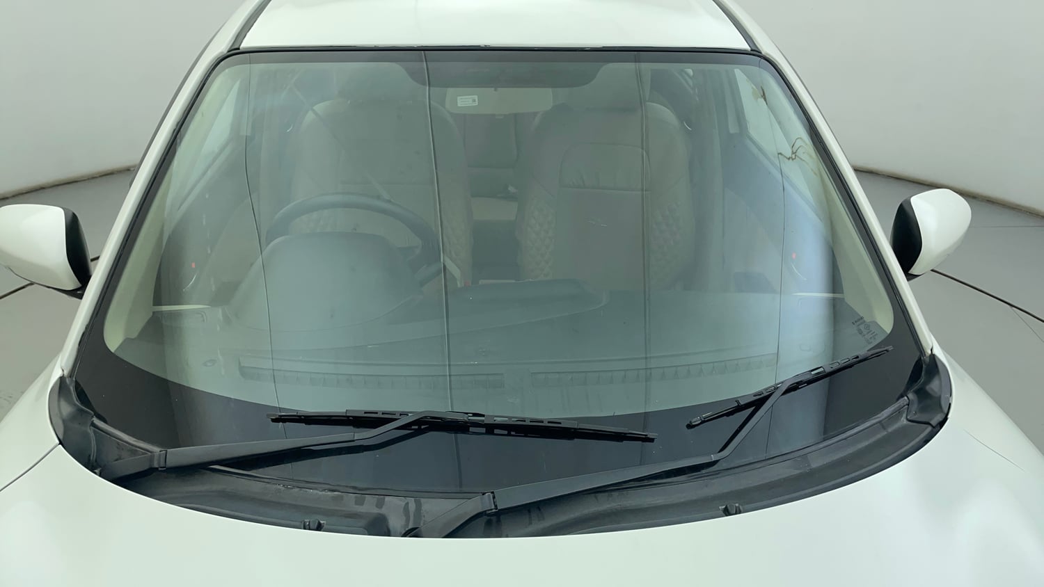 Used 2021 Maruti Suzuki Dzire VXi Petrol Manual exterior FRONT WINDSHIELD VIEW