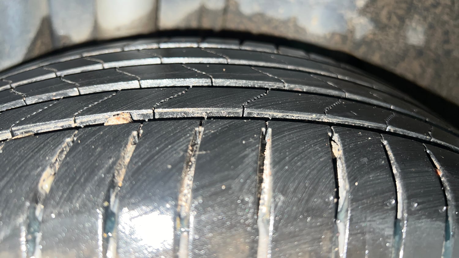 Used 2020 Ford Freestyle Titanium Plus 1.2 Ti-VCT Petrol Manual tyres RIGHT REAR TYRE TREAD VIEW
