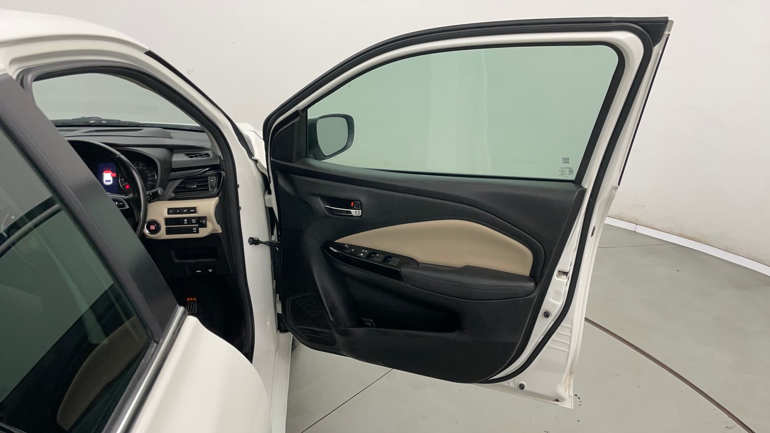 Used 2023 Toyota Glanza V Petrol Manual interior RIGHT FRONT DOOR OPEN VIEW