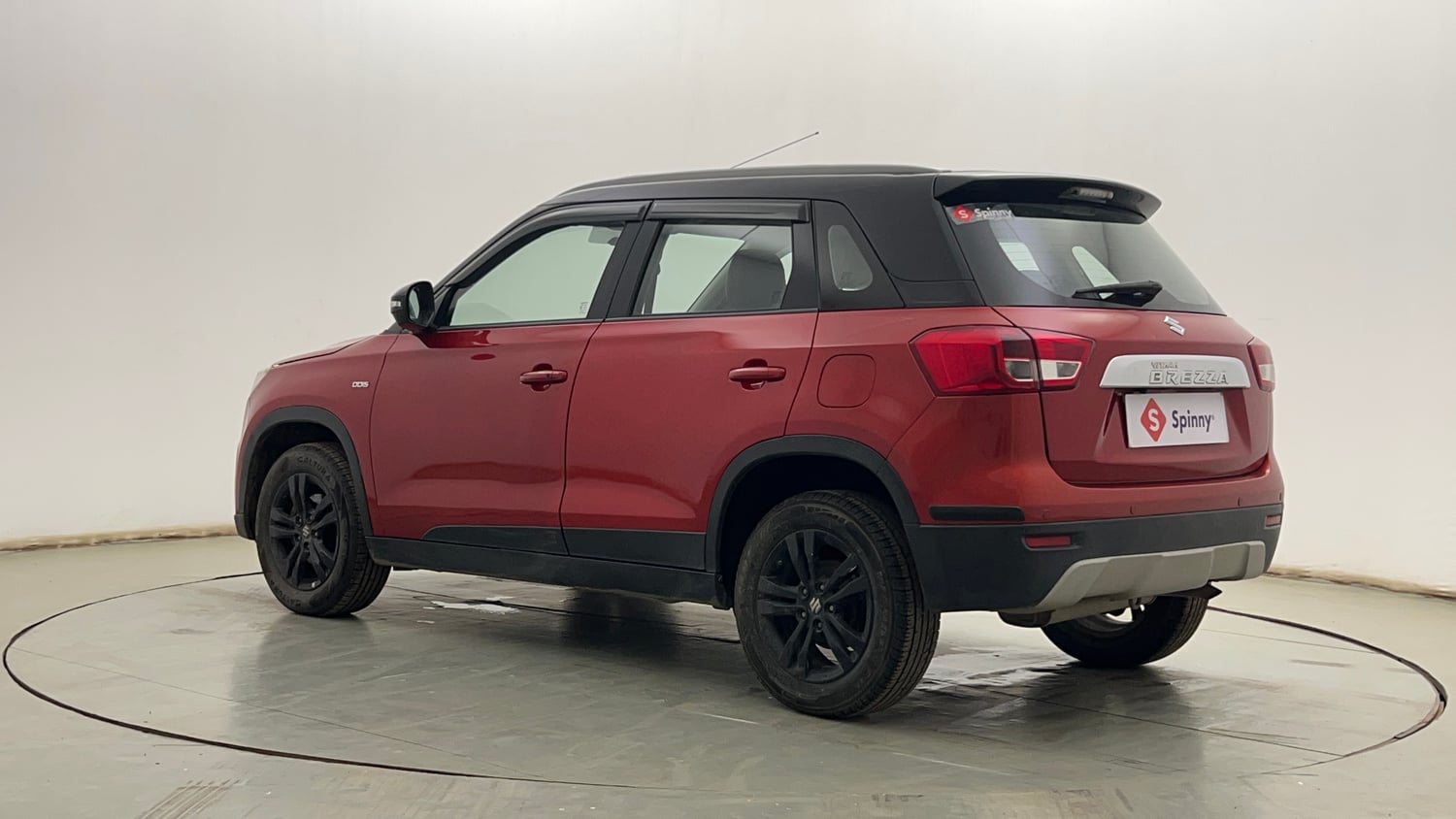 Used 2019 maruti-suzuki Vitara Brezza ZDi Plus AGS Diesel Automatic exterior LEFT REAR CORNER VIEW