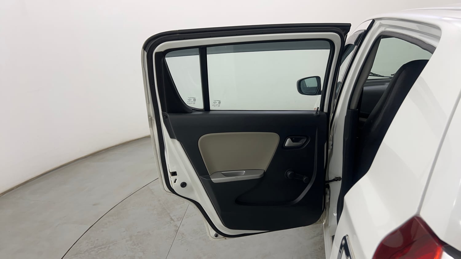 Used 2016 Maruti Suzuki Alto K10 VXi AMT Petrol Automatic interior LEFT REAR DOOR OPEN VIEW