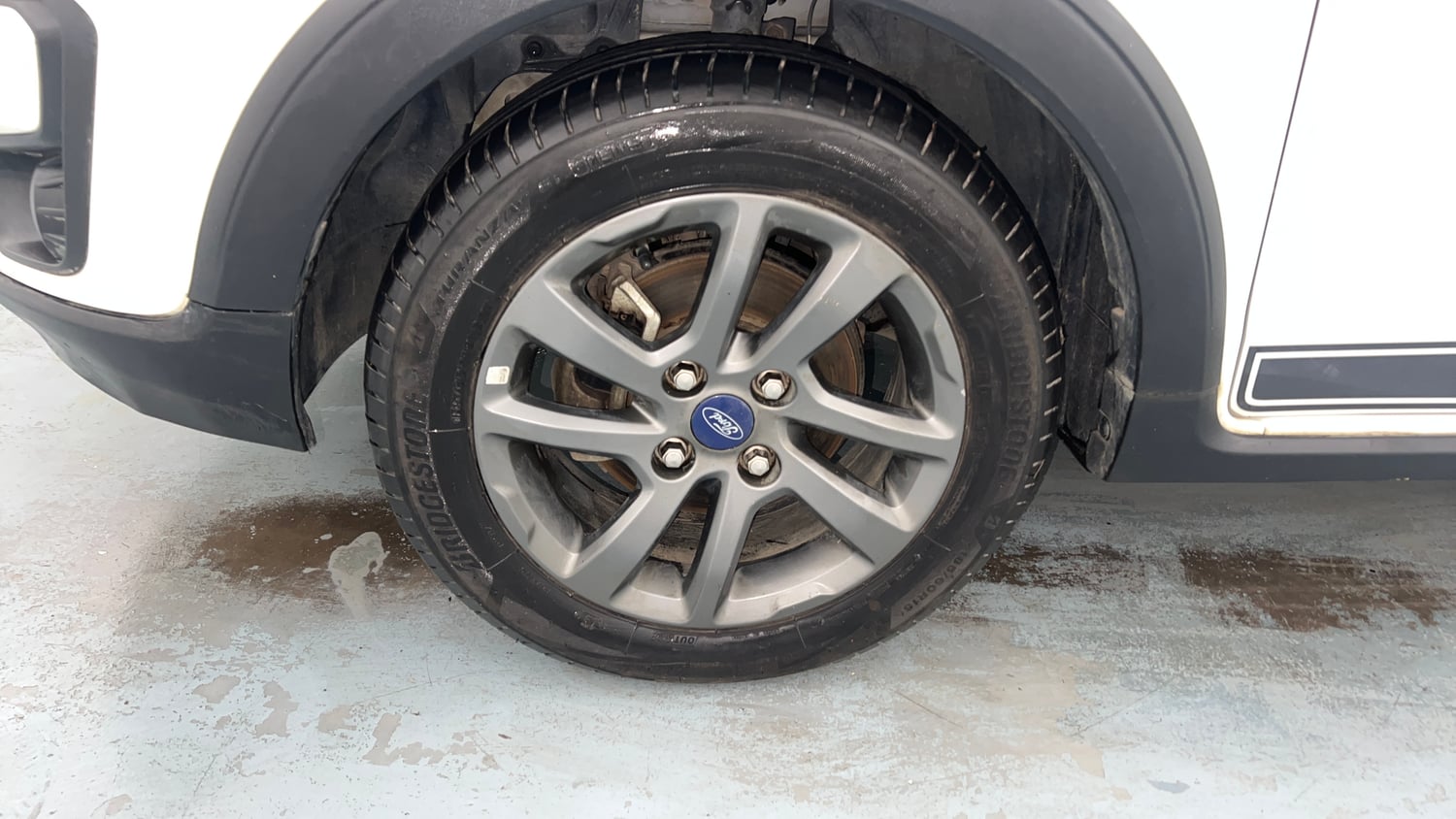 Used 2020 Ford Freestyle Titanium Plus 1.2 Ti-VCT Petrol Manual tyres LEFT FRONT TYRE RIM VIEW