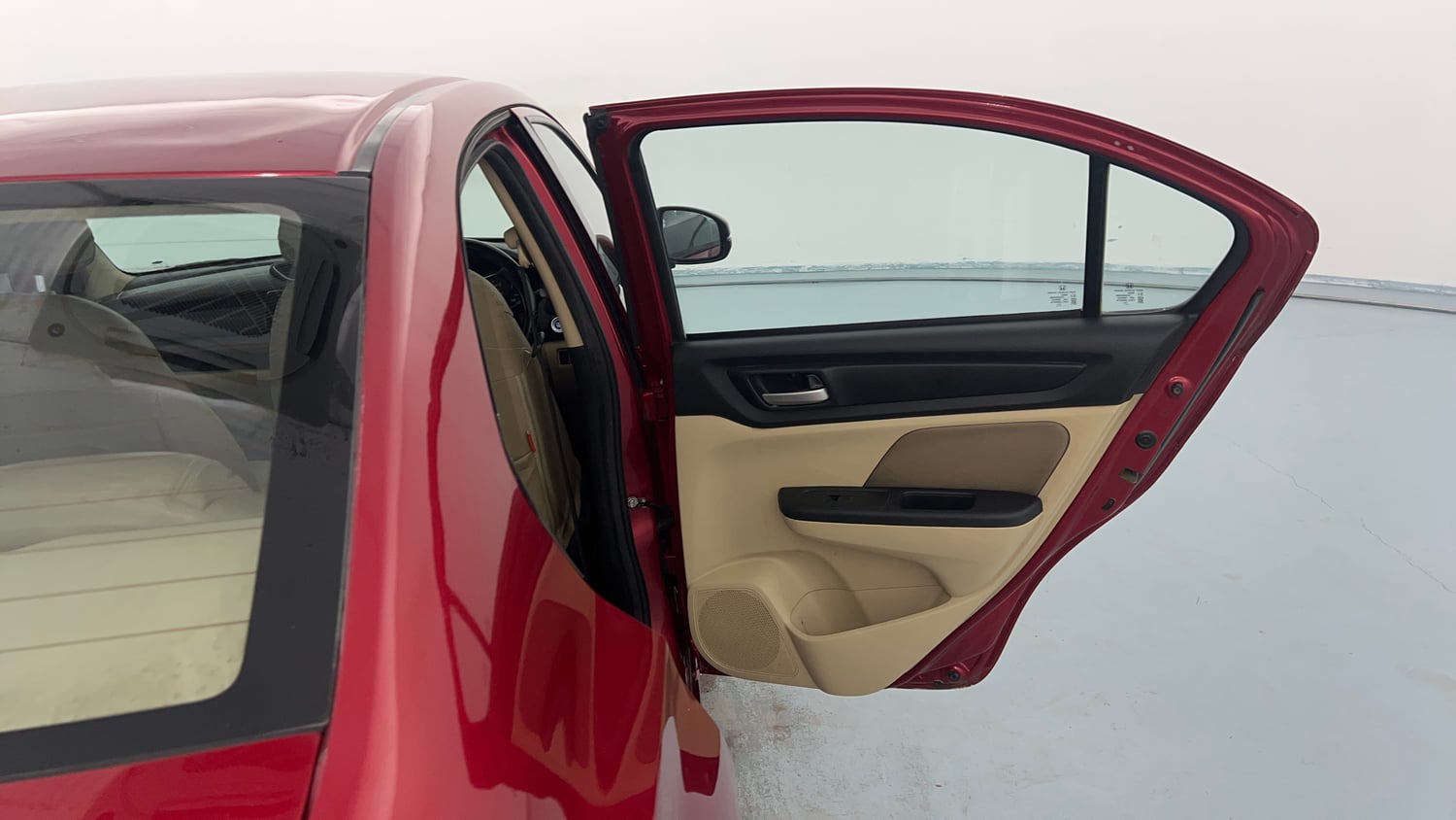 Used 2021 Honda Amaze 1.2 VX MT Petrol Petrol Manual interior RIGHT REAR DOOR OPEN VIEW