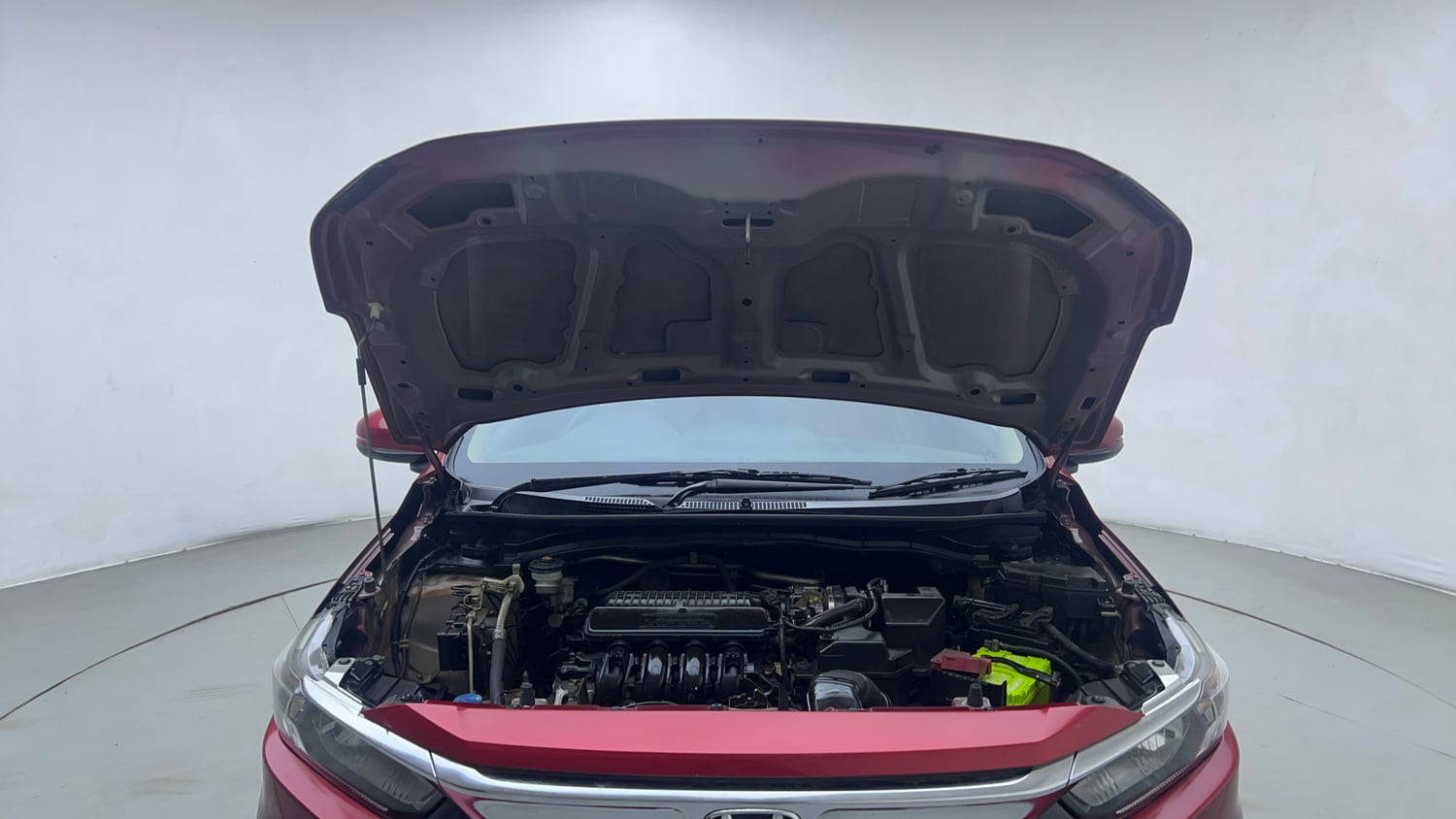 Used 2019 Honda Amaze 1.2 VX CVT Petrol Petrol Automatic engine ENGINE & BONNET OPEN FRONT VIEW
