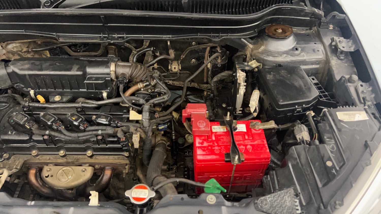 Used 2021 maruti-suzuki Vitara Brezza ZXi Plus Petrol Manual engine ENGINE LEFT SIDE VIEW