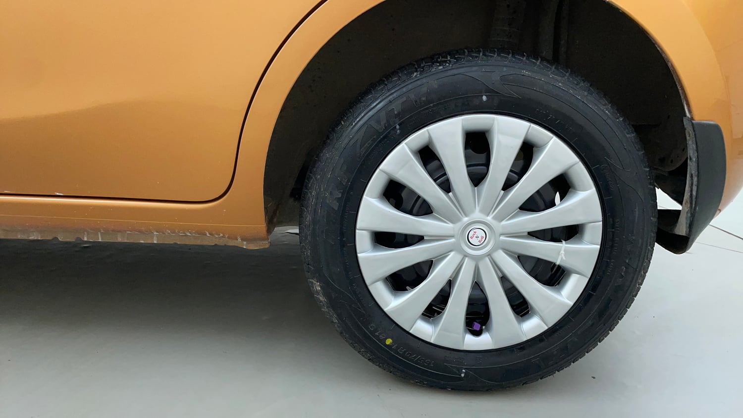 Used 2017 Nissan Micra XL CVT Petrol Automatic tyres LEFT REAR TYRE RIM VIEW