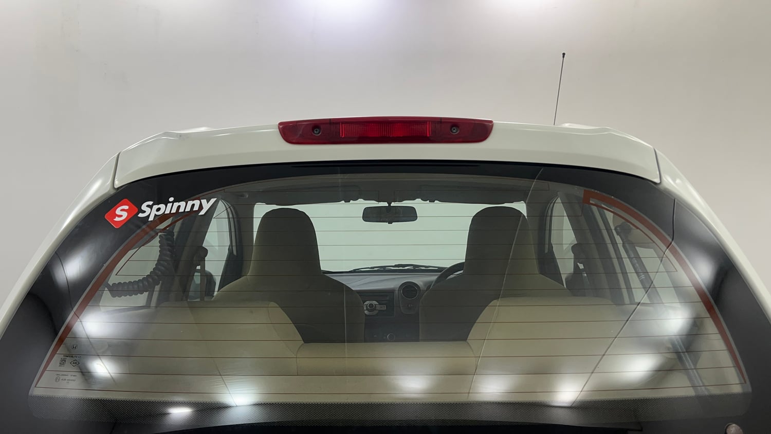 Used 2013 Honda Brio S MT Petrol Manual exterior BACK WINDSHIELD VIEW