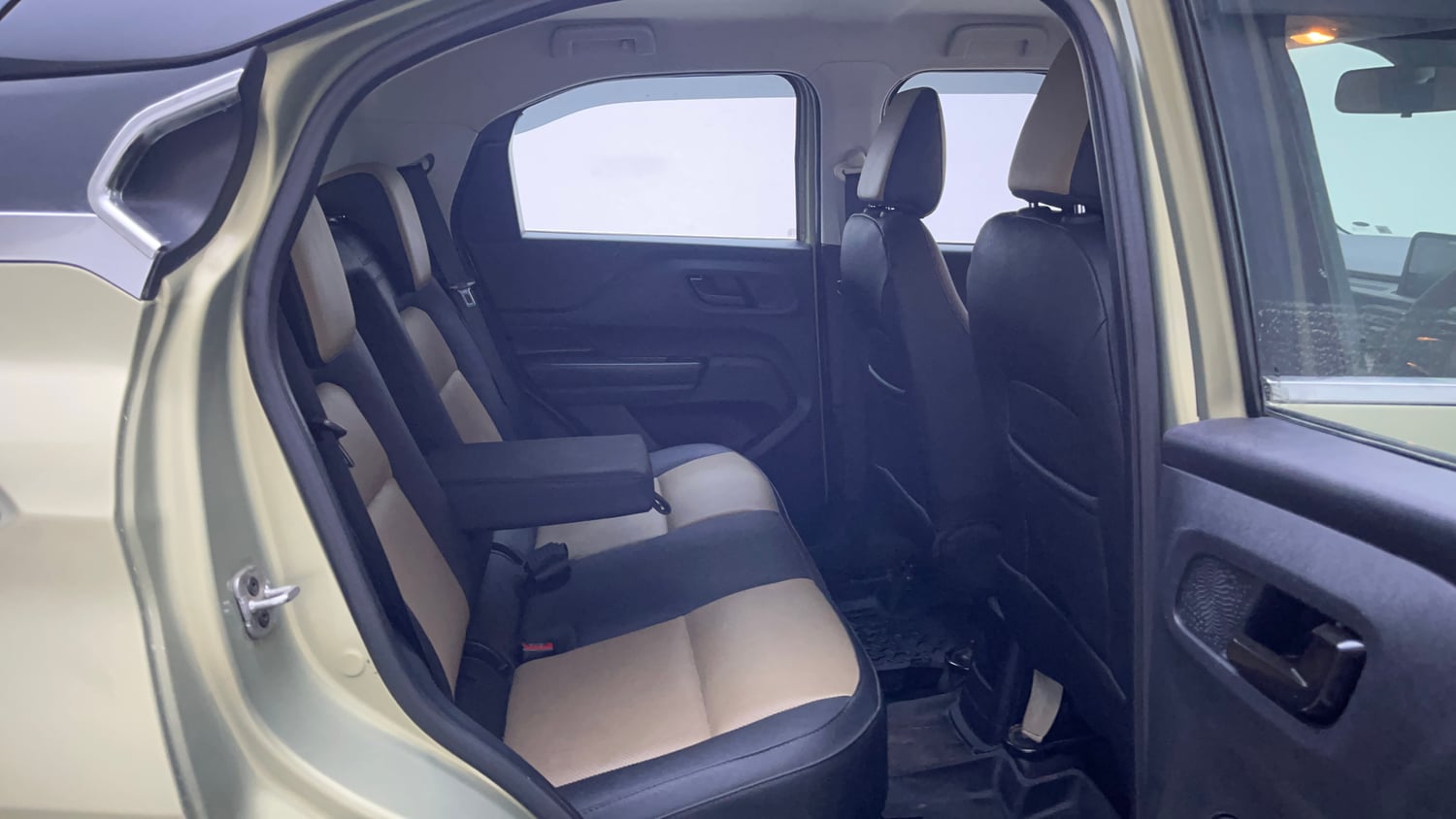 Used 2022 Tata Punch Kaziranga Creative AMT Petrol Automatic interior RIGHT SIDE REAR DOOR CABIN VIEW