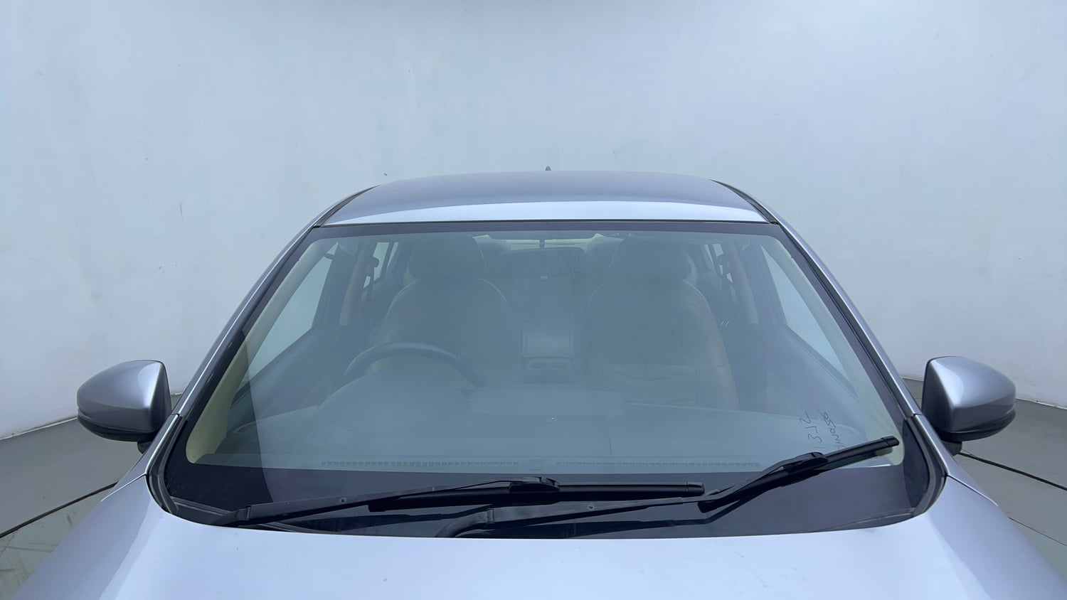 Used 2018 Honda Amaze 1.2 V CVT Petrol Petrol Automatic exterior FRONT WINDSHIELD VIEW