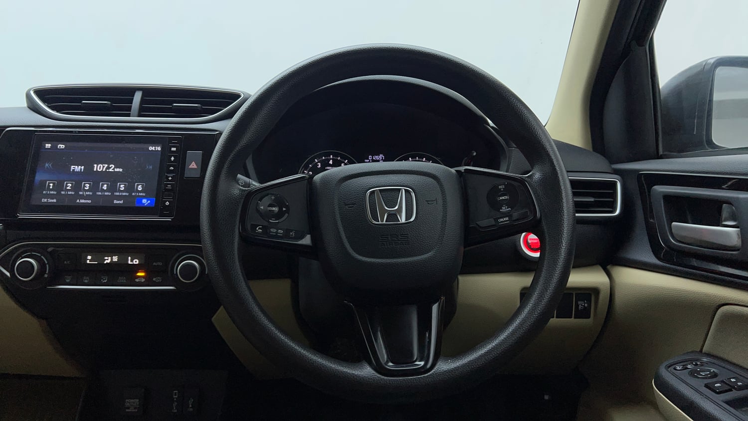 Used 2021 Honda Amaze 1.2 VX MT Petrol Petrol Manual interior STEERING VIEW