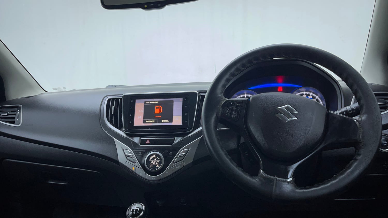 Used 2022 Maruti Suzuki Baleno Zeta Petrol Manual interior DASHBOARD VIEW