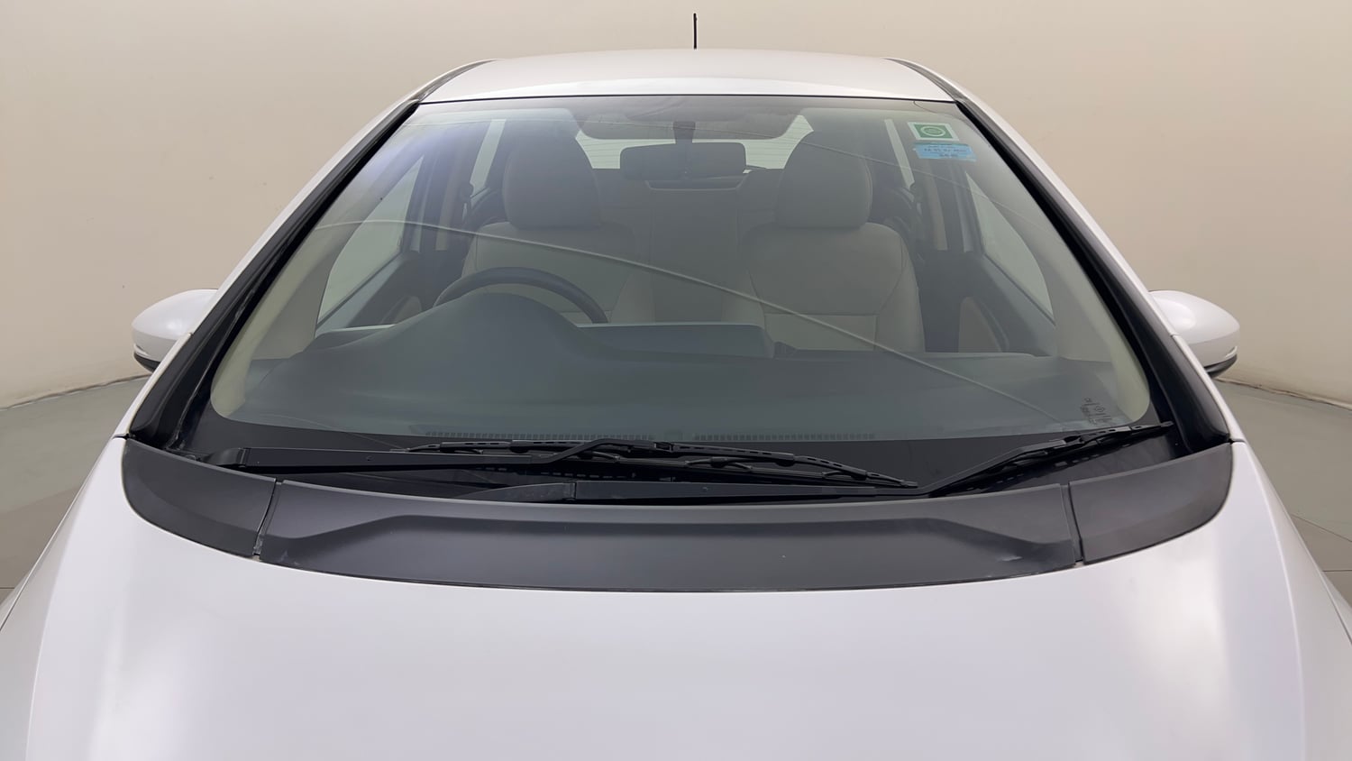 Used 2021 Honda Jazz VX CVT Petrol Automatic exterior FRONT WINDSHIELD VIEW