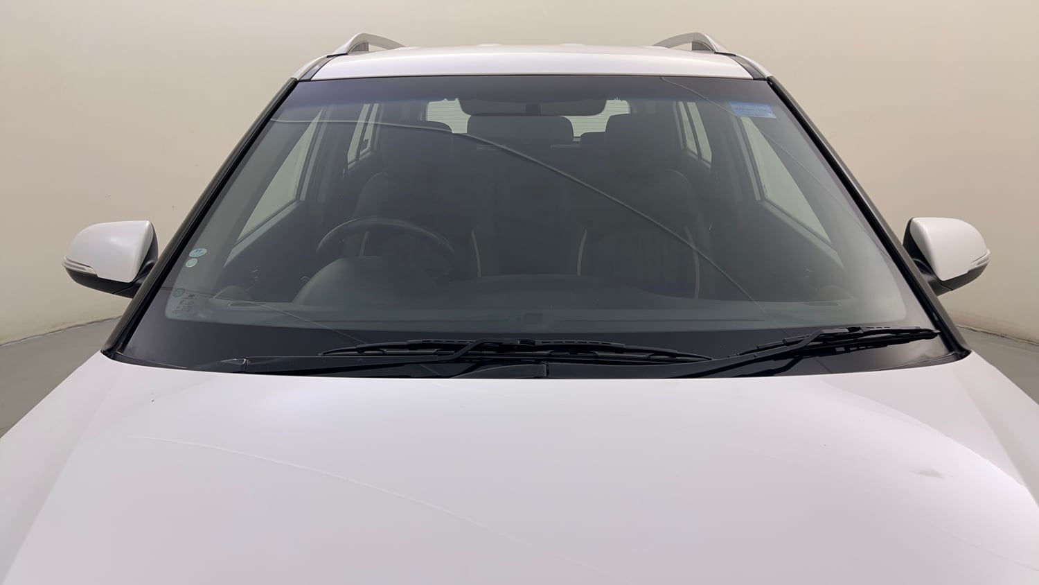 Used 2017 Hyundai Creta 1.6 SX Plus AT Petrol Petrol Automatic exterior FRONT WINDSHIELD VIEW