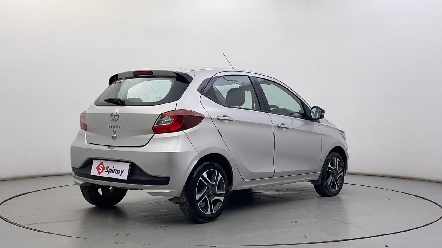 Used 2021 Tata Tiago XZA Plus Petrol Automatic exterior RIGHT REAR CORNER VIEW