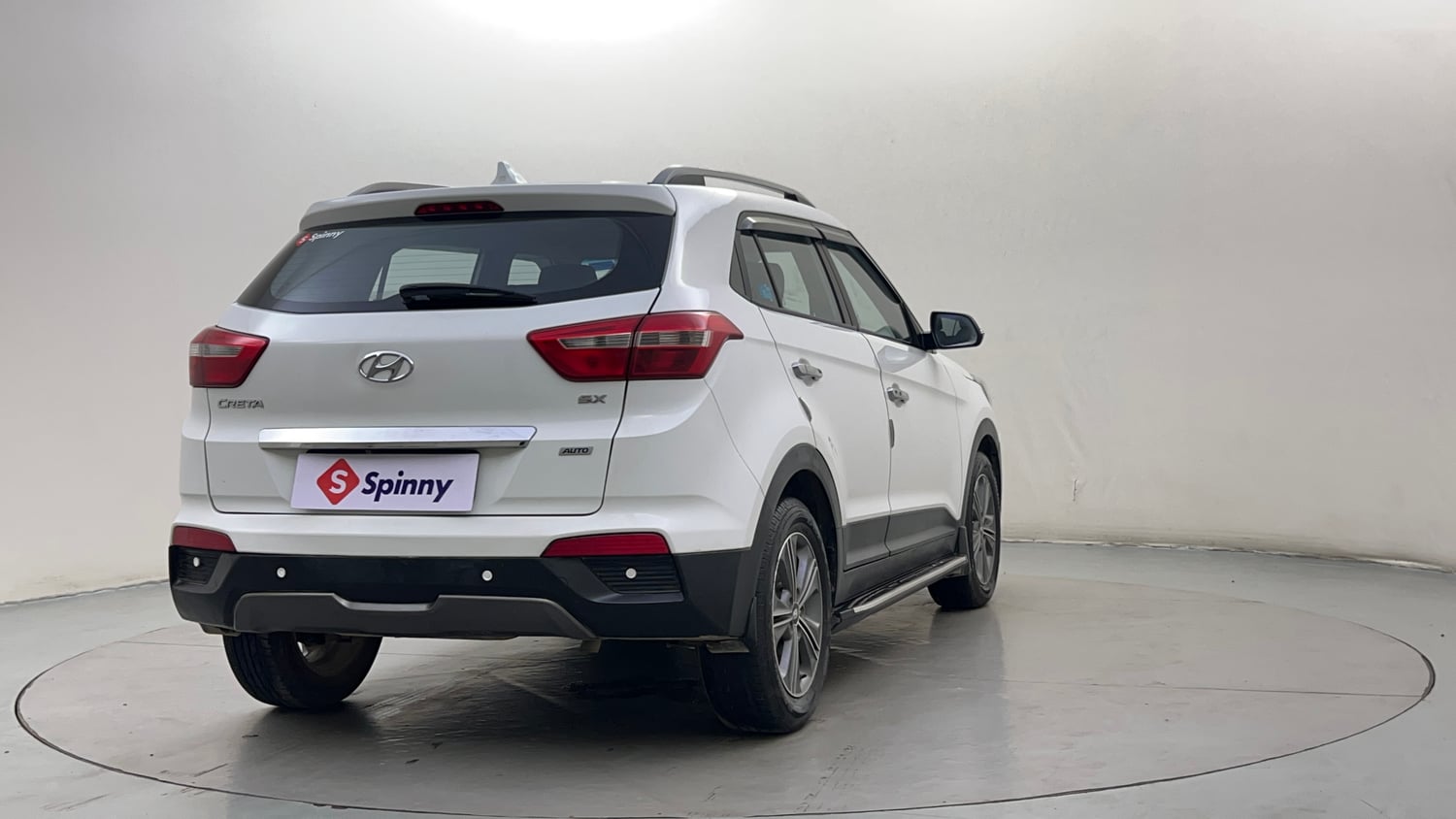 Used 2017 Hyundai Creta 1.6 SX Plus AT Petrol Petrol Automatic exterior RIGHT REAR CORNER VIEW