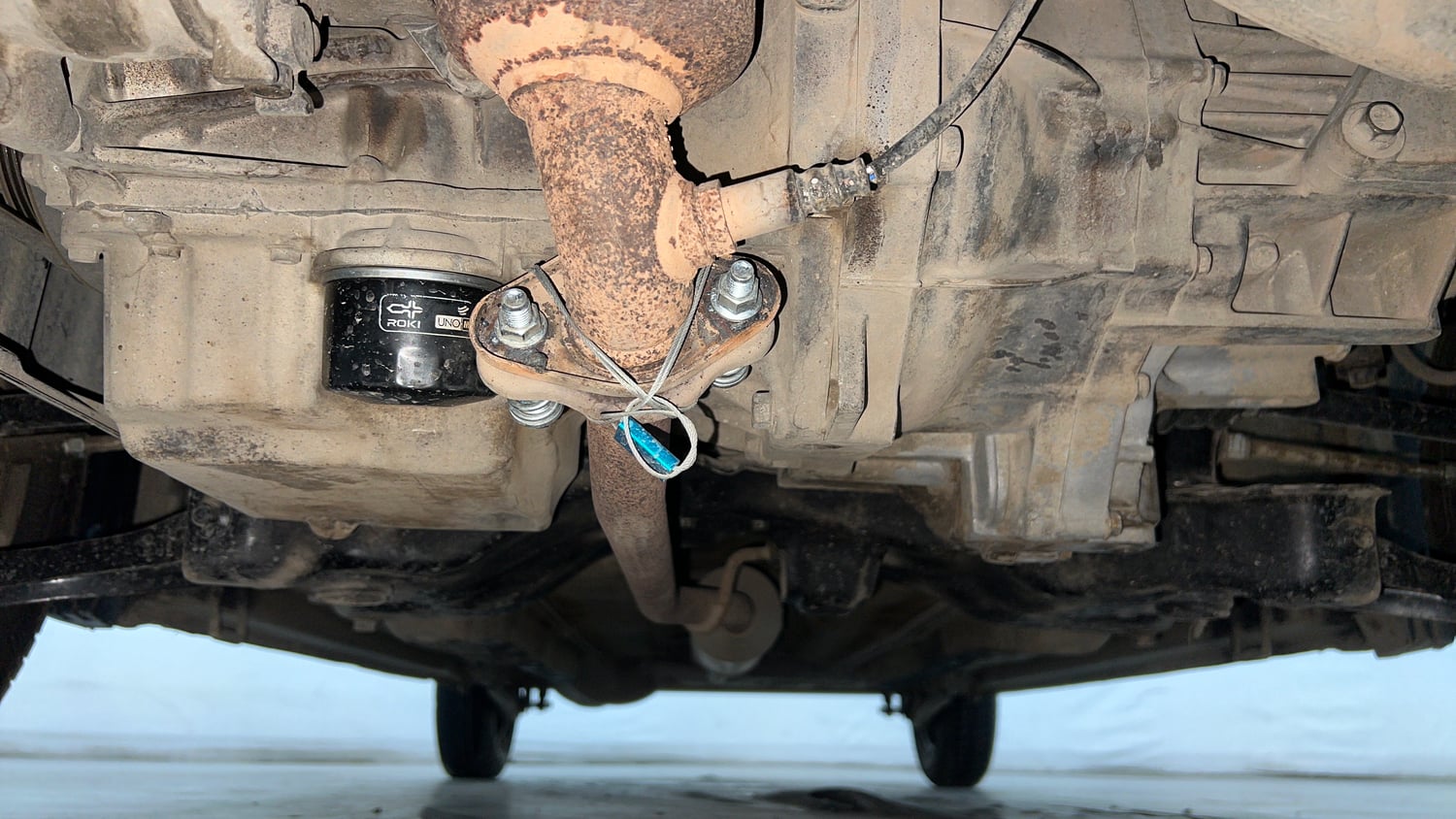 Used 2018 Maruti Suzuki Wagon R LXI CNG Cng Manual extra FRONT LEFT UNDERBODY VIEW