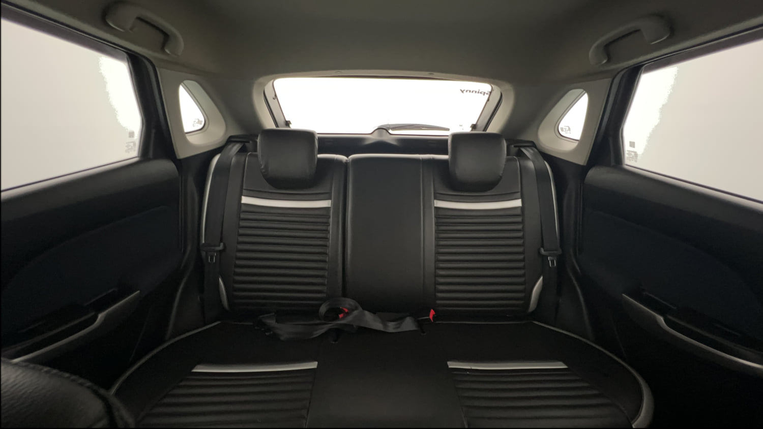 Used 2021 Maruti Suzuki Baleno Zeta Petrol Manual interior REAR SEAT CONDITION VIEW