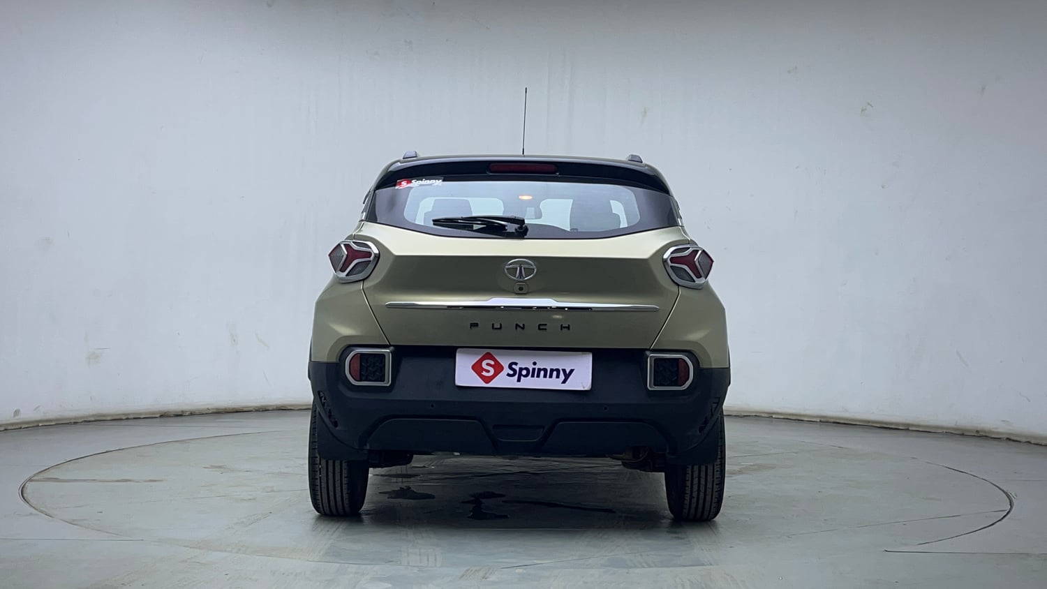 Used 2022 Tata Punch Kaziranga Creative AMT Petrol Automatic exterior BACK VIEW