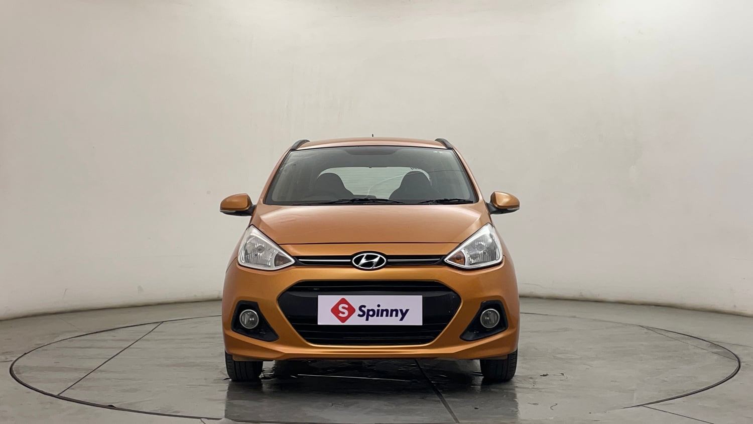 Used 2014 Hyundai Grand i10 Asta 1.2 Kappa VTVT Petrol Manual exterior FRONT VIEW
