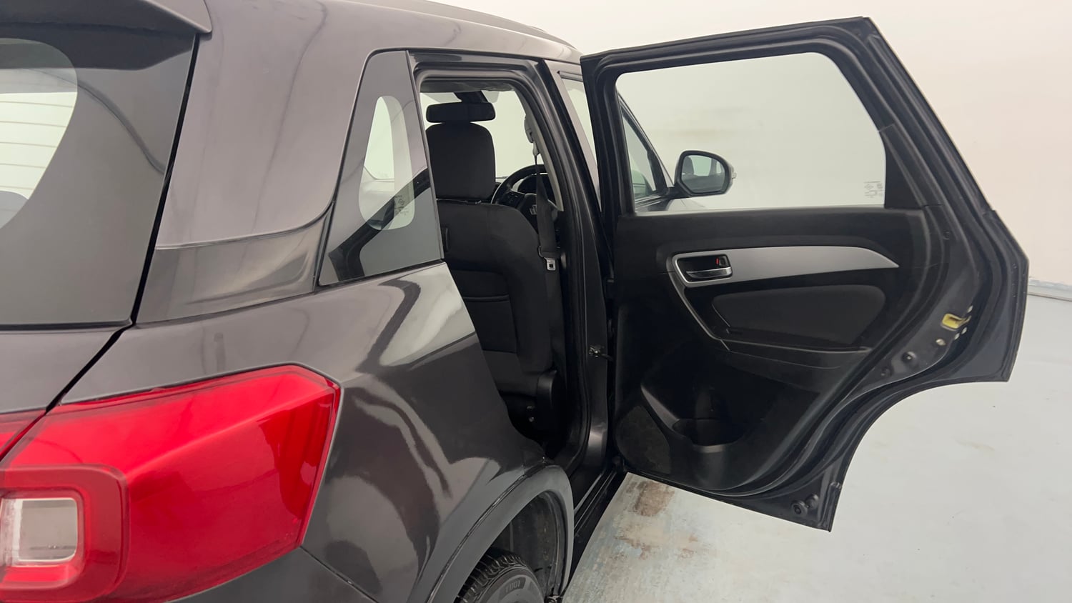 Used 2021 maruti-suzuki Vitara Brezza ZXi Plus Petrol Manual interior RIGHT REAR DOOR OPEN VIEW