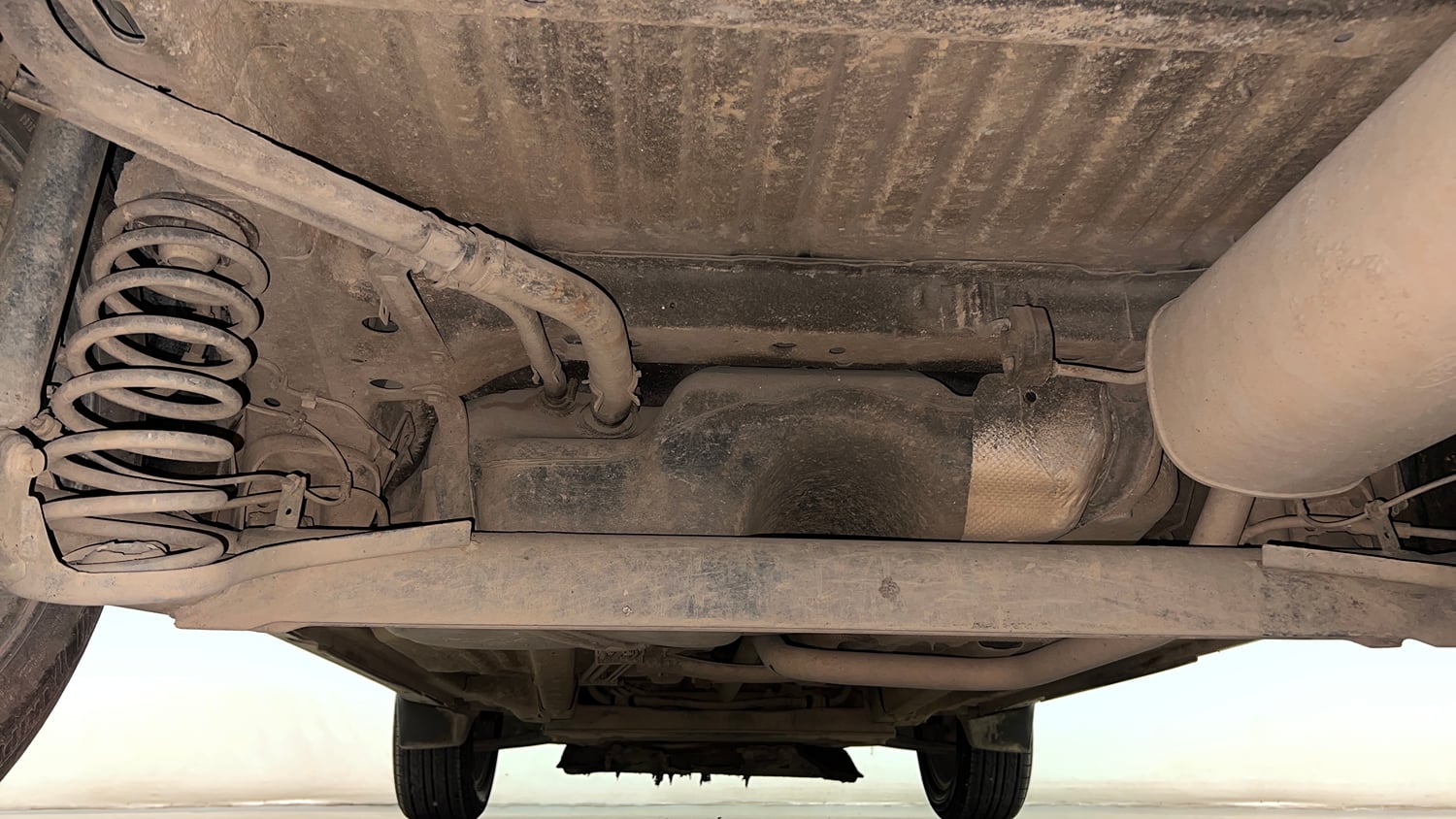 Used 2016 Ford EcoSport Titanium 1.5L TDCi Diesel Manual extra REAR UNDERBODY VIEW (TAKEN FROM REAR)