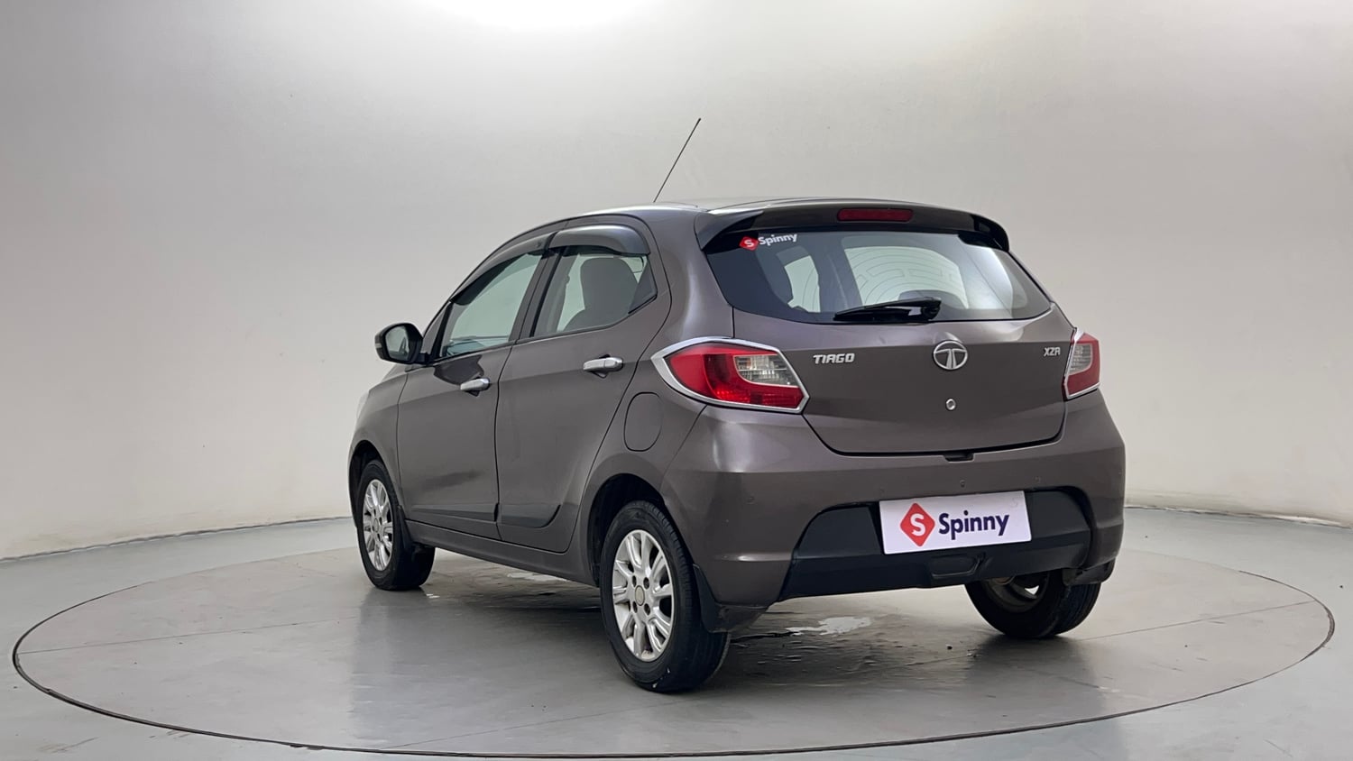 Used 2018 Tata Tiago Revotron XZA Petrol Automatic exterior LEFT REAR CORNER VIEW