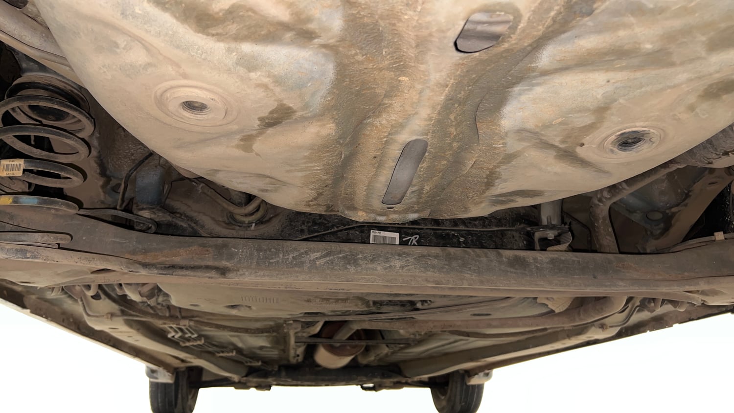 Used 2019 Maruti Suzuki Baleno Delta 1.2 AT Petrol Automatic extra REAR UNDERBODY VIEW (TAKEN FROM REAR)