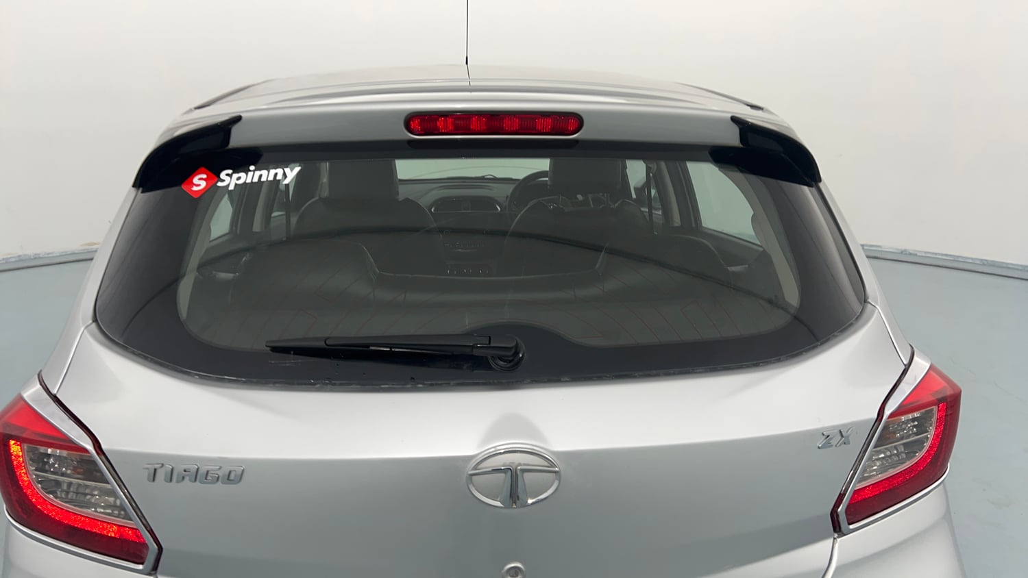 Used 2018 Tata Tiago Revotron XZ Petrol Manual exterior BACK WINDSHIELD VIEW