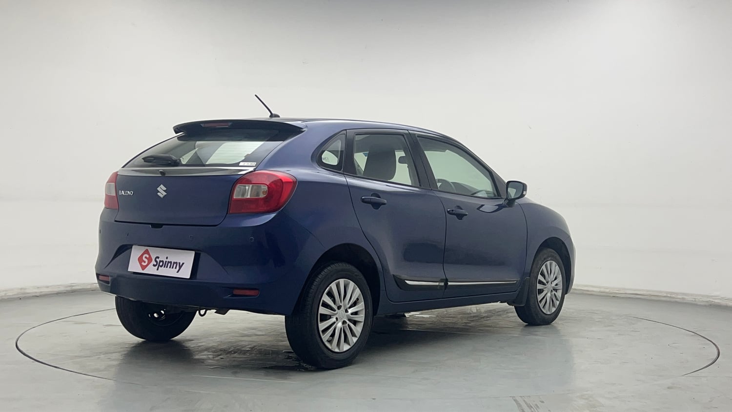Used 2019 Maruti Suzuki Baleno Delta Petrol Manual exterior RIGHT REAR CORNER VIEW