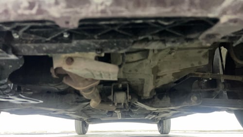 Used 2014 Hyundai i10 Sportz 1.1 iRDE2 Petrol Manual extra FRONT LEFT UNDERBODY VIEW