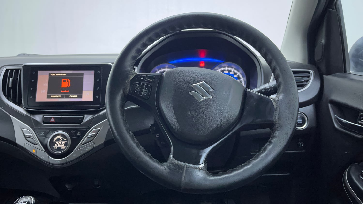 Used 2022 Maruti Suzuki Baleno Zeta Petrol Manual interior STEERING VIEW