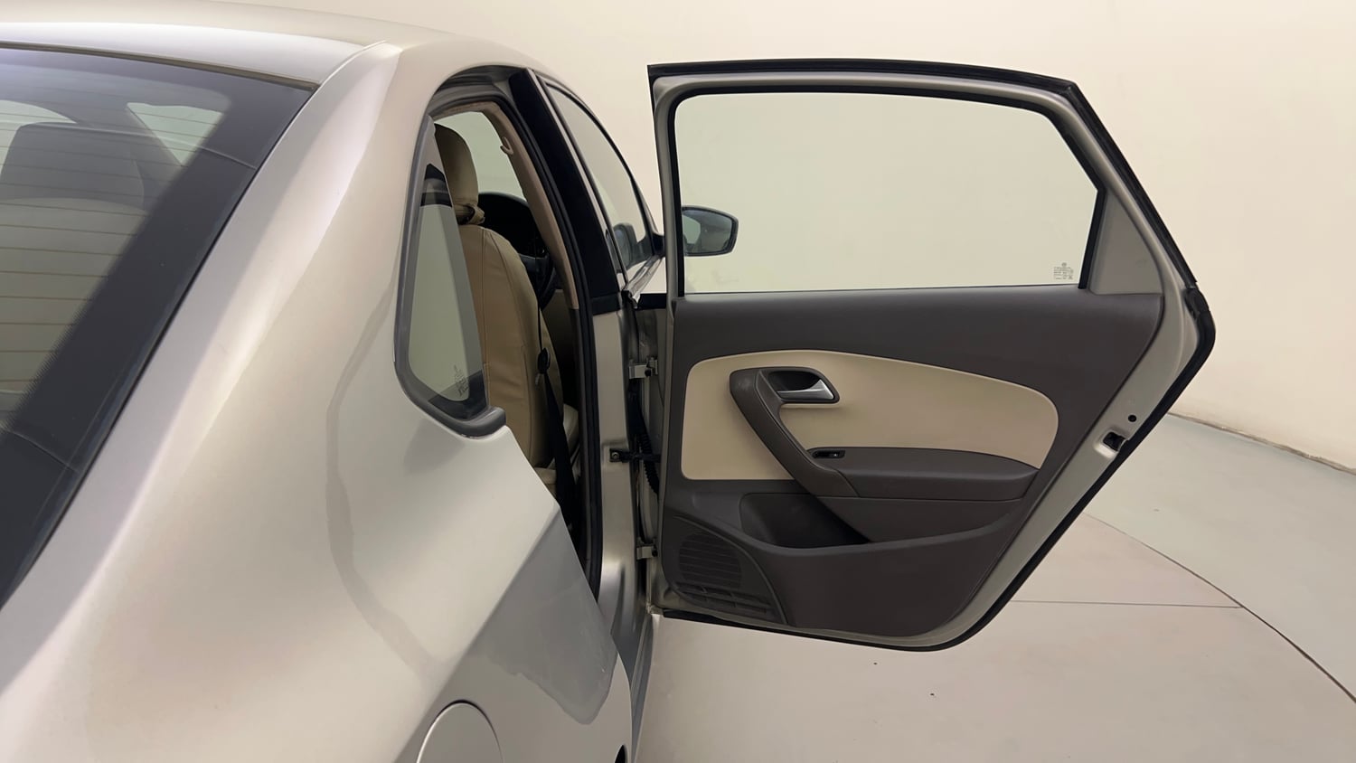 Used 2013 Volkswagen Vento Comfortline Diesel Diesel Manual interior RIGHT REAR DOOR OPEN VIEW