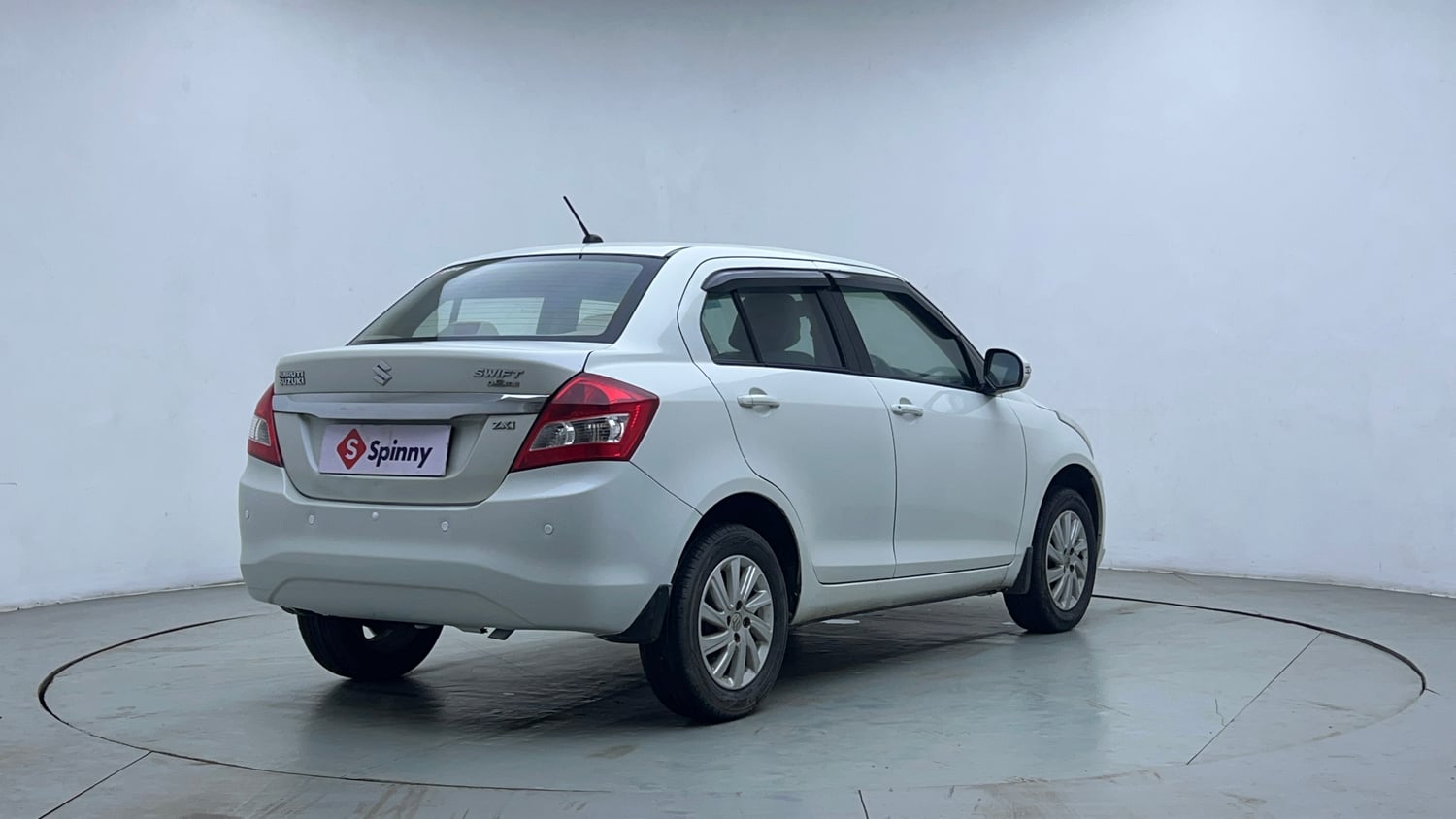 Used 2016 Maruti Suzuki Swift Dzire ZXI Petrol Manual exterior RIGHT REAR CORNER VIEW