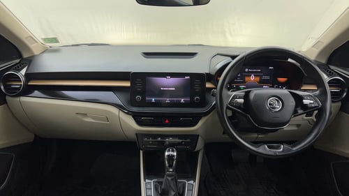 Used 2022 Skoda Slavia Style 1.5L TSI DSG Petrol Automatic interior DASHBOARD VIEW