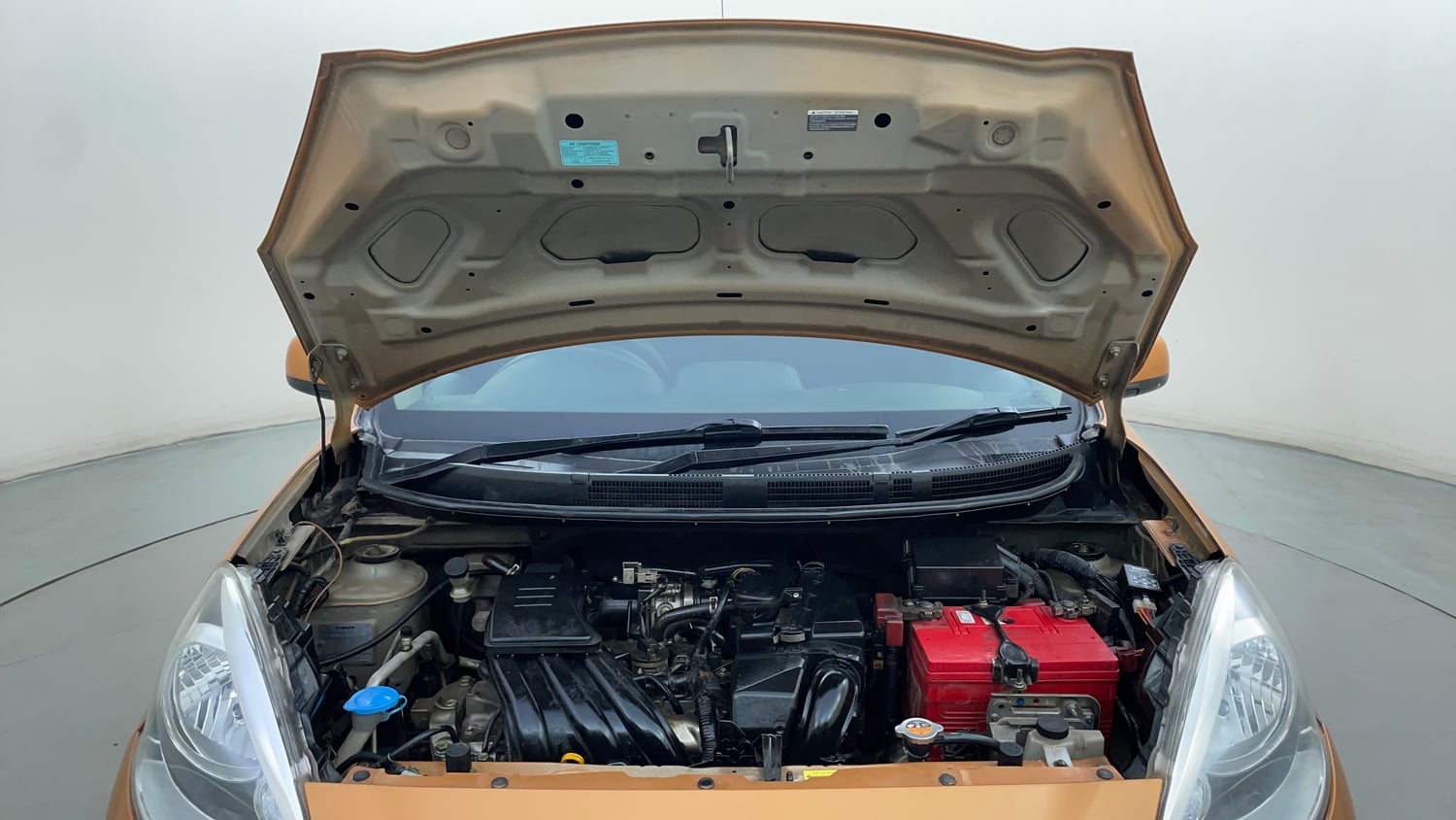 Used 2017 Nissan Micra XL CVT Petrol Automatic engine ENGINE & BONNET OPEN FRONT VIEW